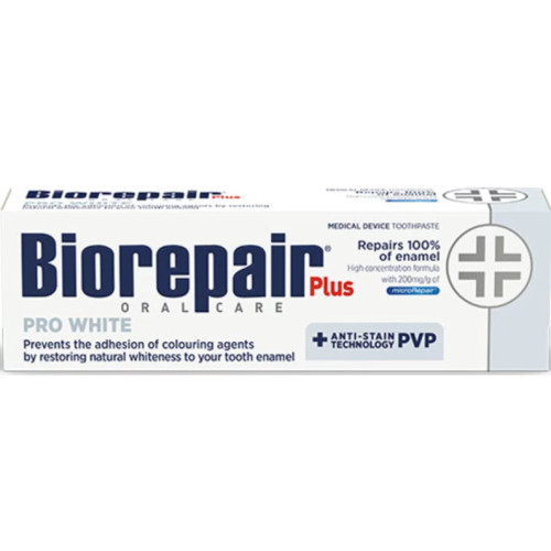 Зубна паста BioRepair Plus Pro White, 75 мл